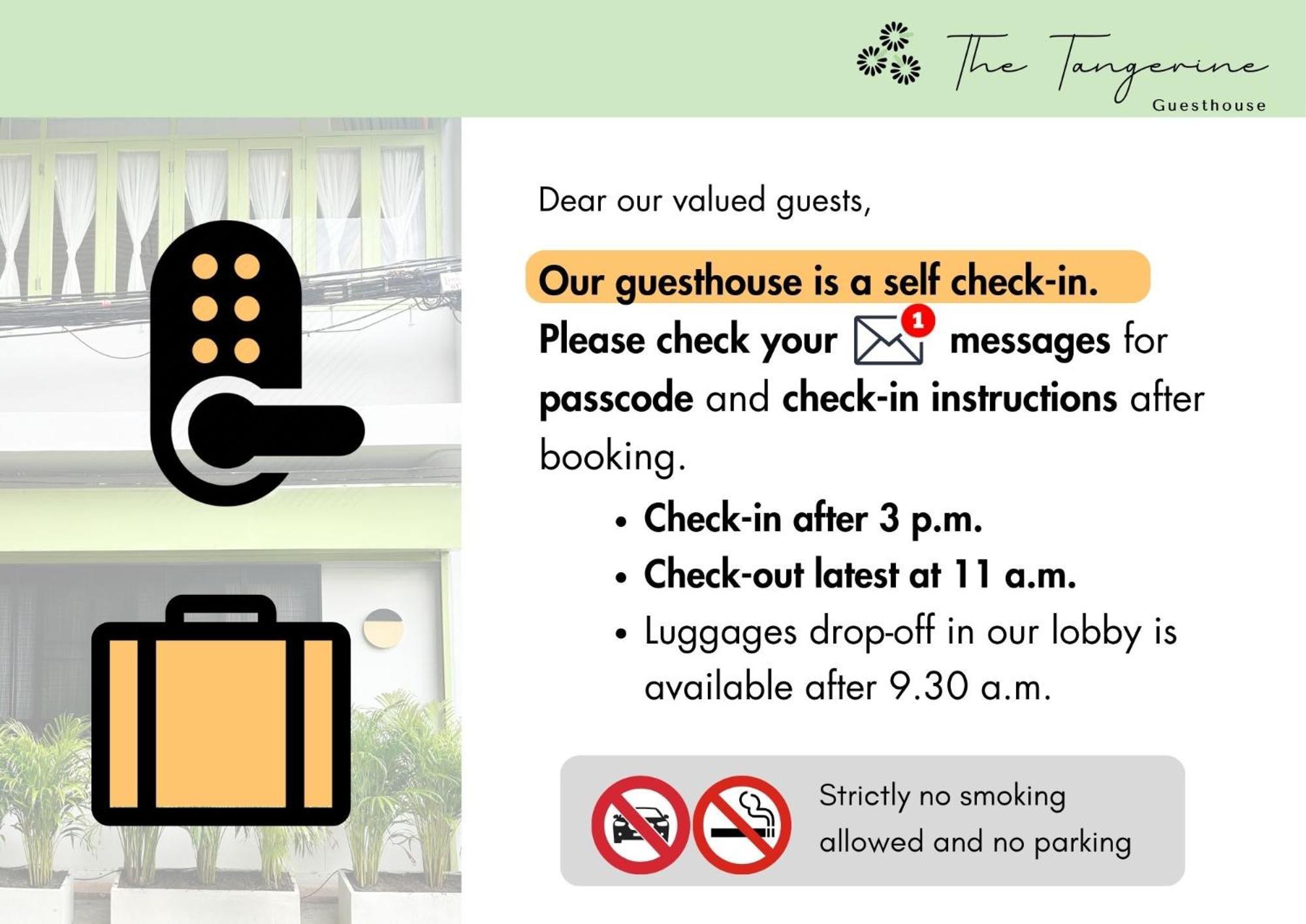 The Tangerine Guesthouse Bangkok Luaran gambar